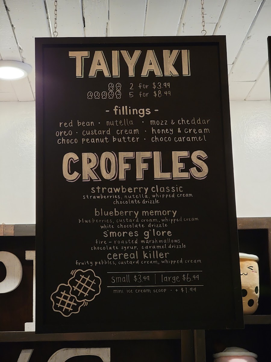 Taiyaki Sweets Menu - Image 2